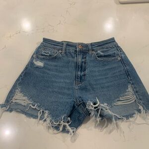 American eagle jean shorts